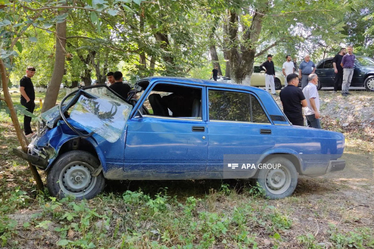 В Шекинском районе столкнулись автомобили марки «ВАЗ», есть раненые -ФОТО -ВИДЕО 