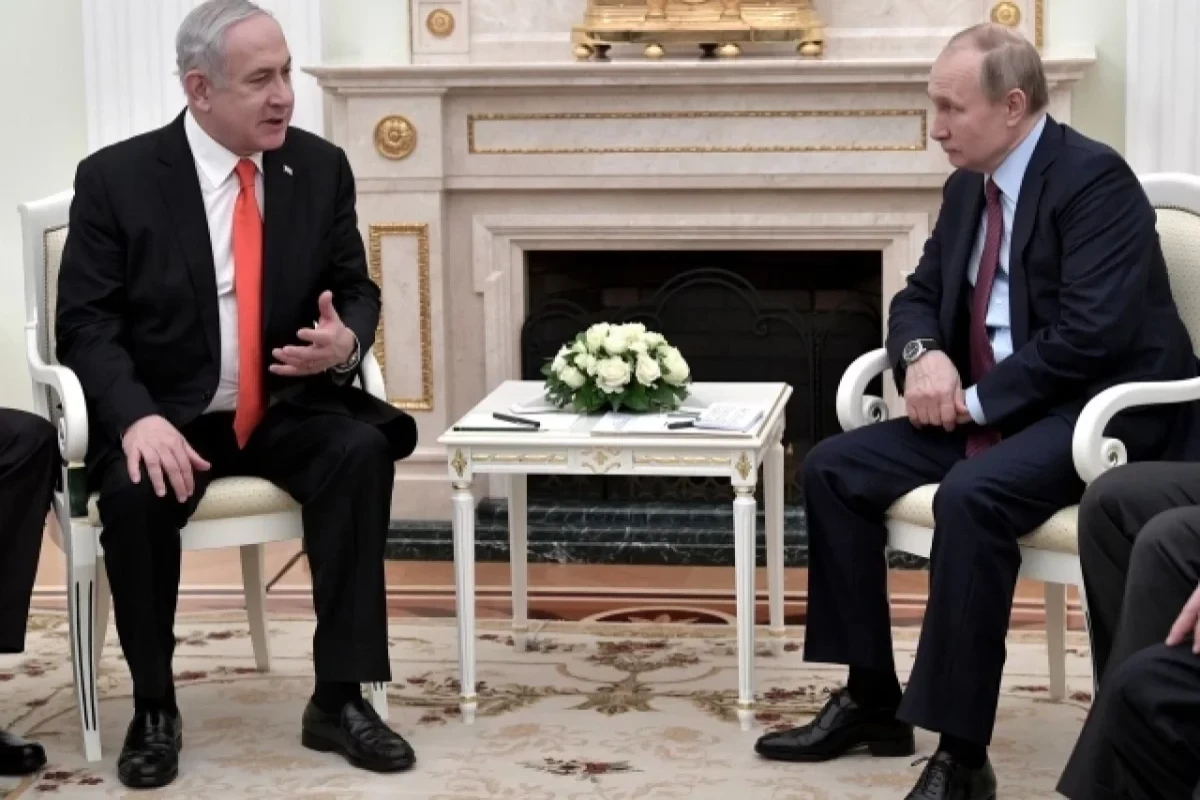 Путин поговорил по телефону с Нетаньяху