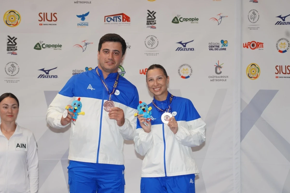Азербайджанские стрелки завоевали бронзу на чемпионате Европы -ФОТО