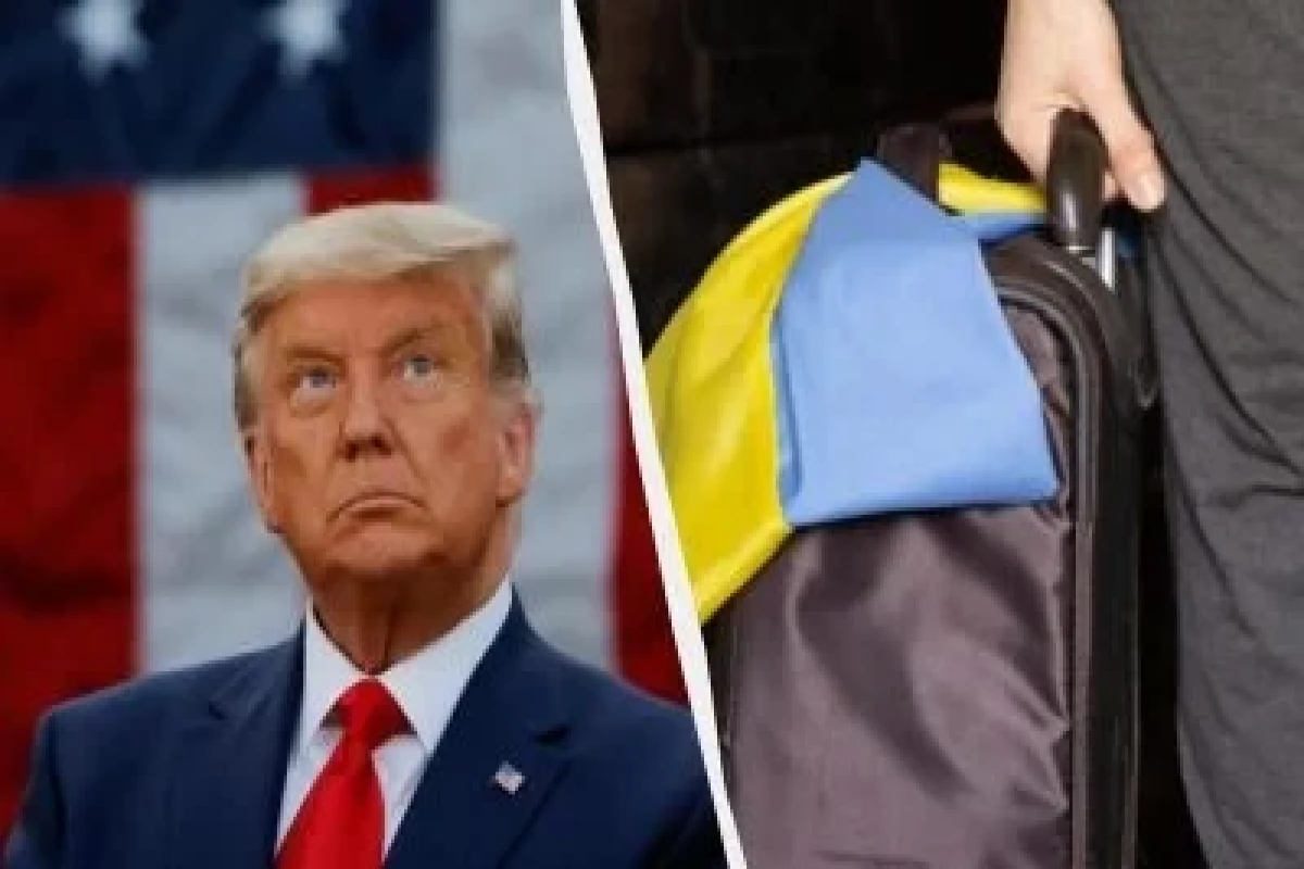 Трамп: украинские беженцы смогут остаться в США до конца войны