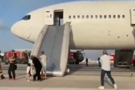 В Анталье эвакуировали пассажиров Turkish Airlines из-за дыма в шасси
