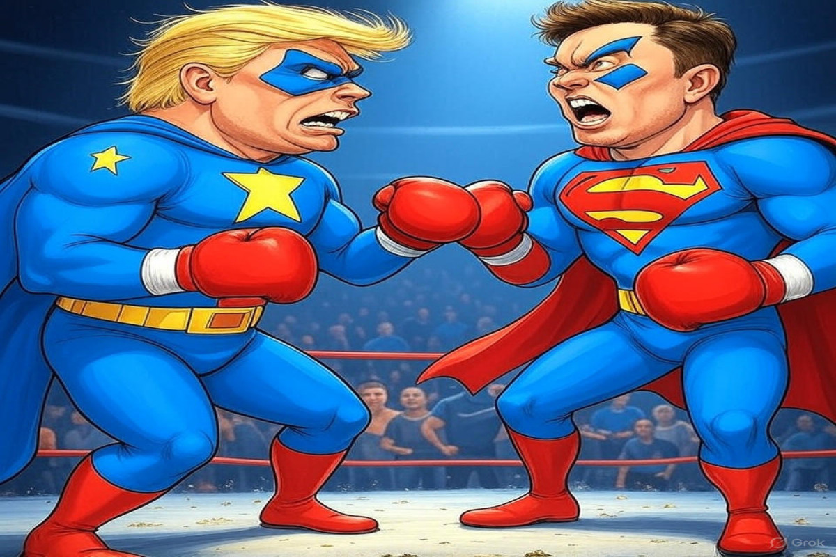 Маск vs Трамп: от дружбы к вражде - ОБЗОР