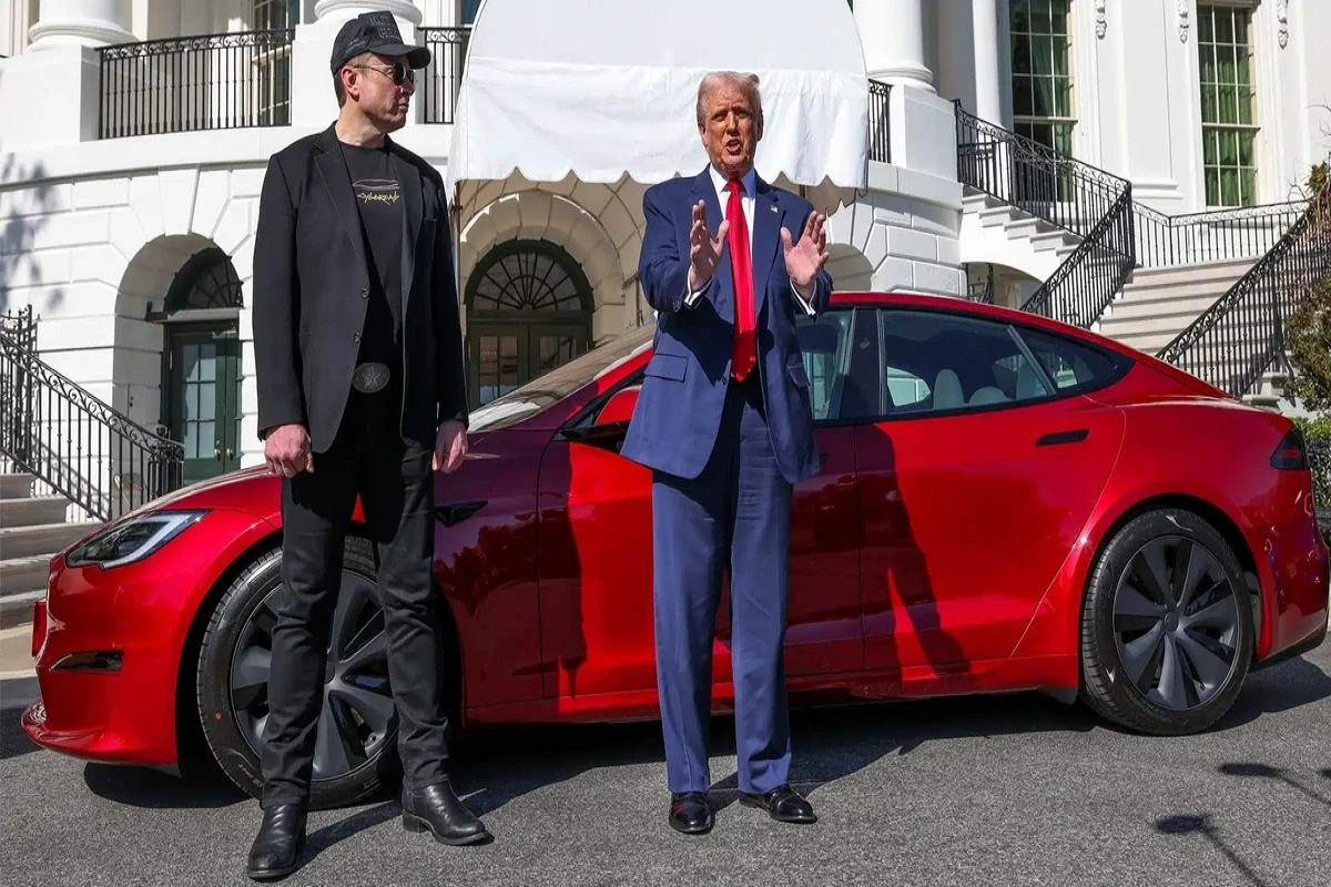 Трамп собирается избавиться от своего автомобиля Tesla