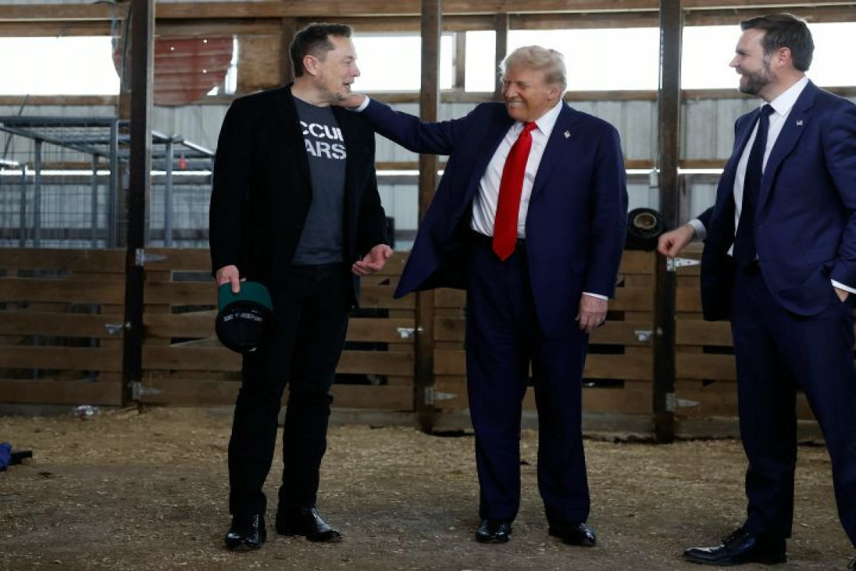 Президент США Дональд Трамп, Илон Маск
