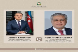 Главы МИД Азербайджана и Пакистана провели телефонный разговор
