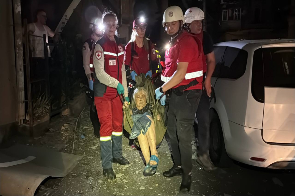 Россия обстреляла Киев и Одессу более чем 300 дронами-ФОТО 