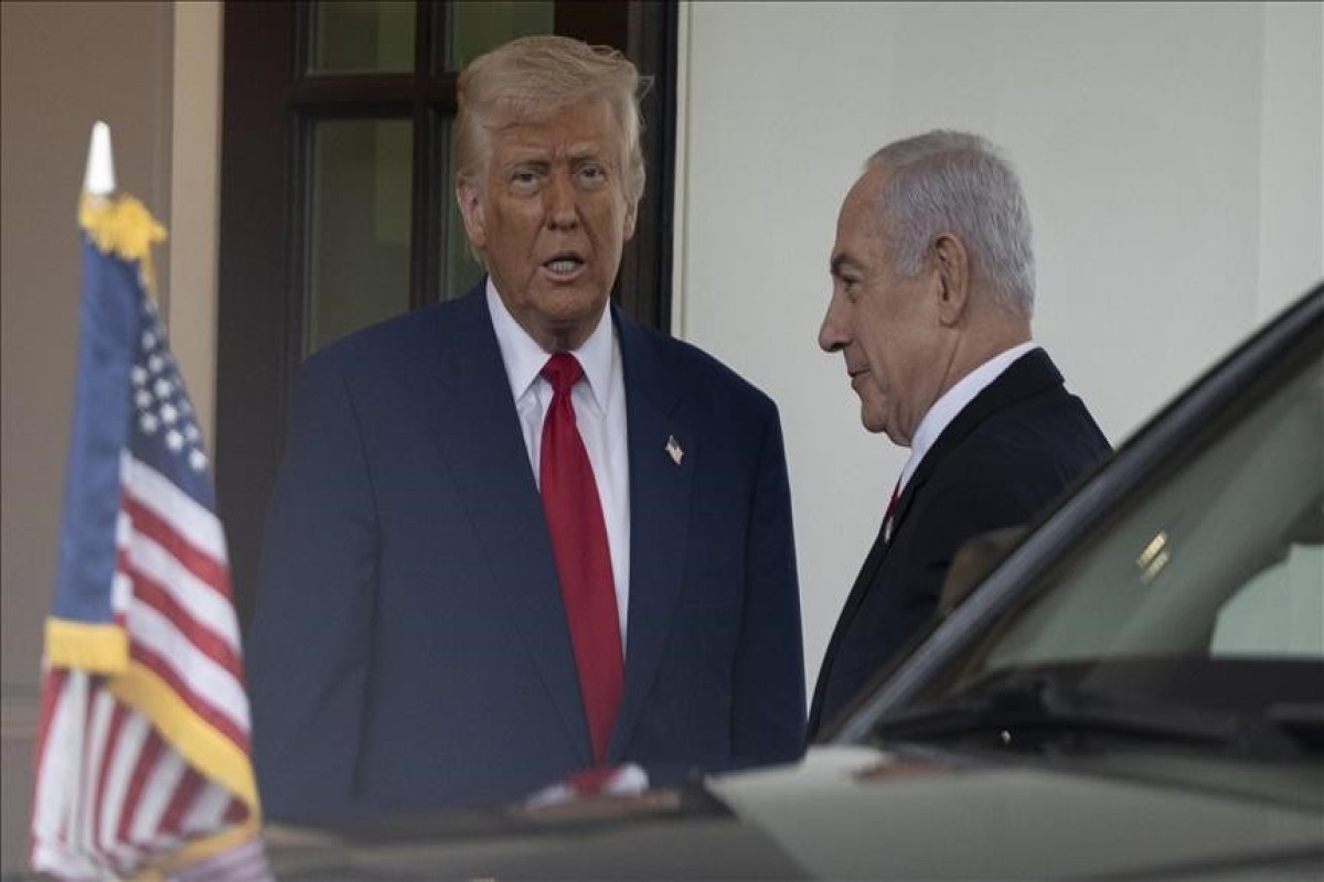 Президент США Дональд Трамп, премьер-министр Израиля Биньямин Нетаньяху