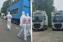 Россия вернула Украине тела более тысячи погибших