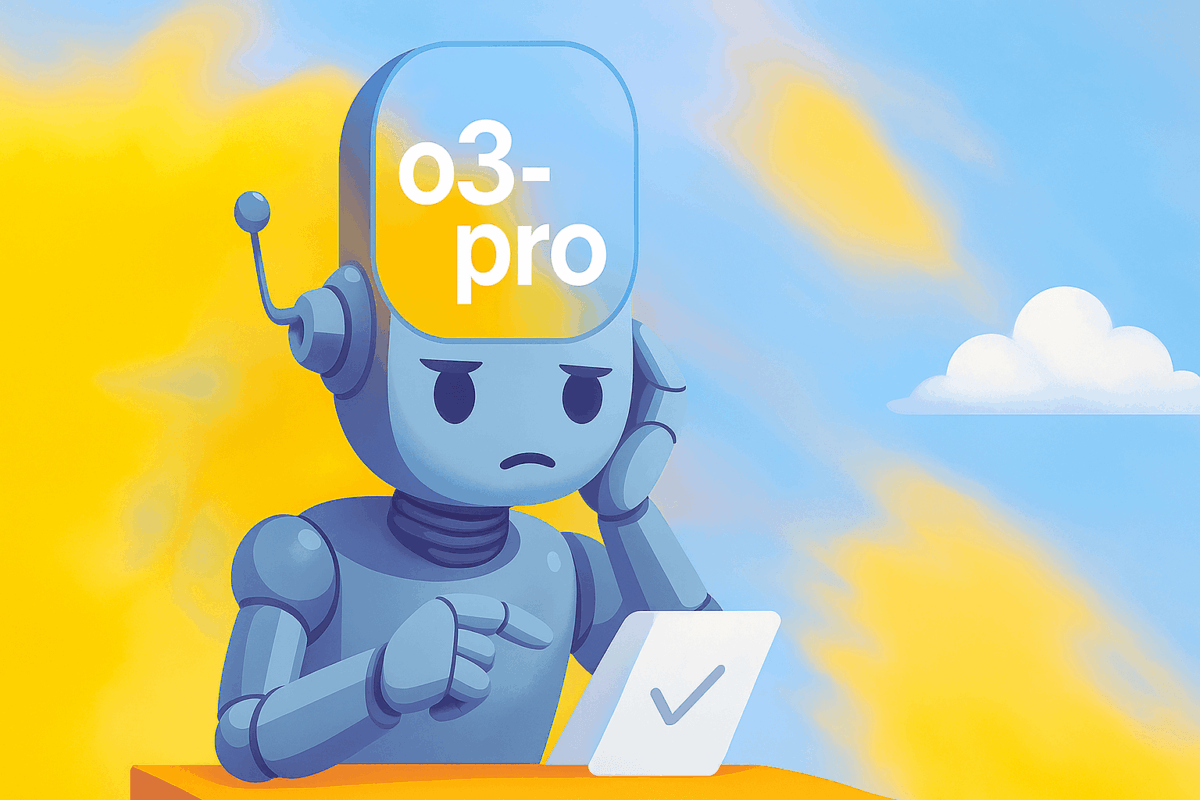 OpenAI запустила o3-pro — новую флагманскую модель для ChatGPT