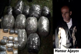 В Астаре задержан мужчина с 23 кг марихуаны из Ирана