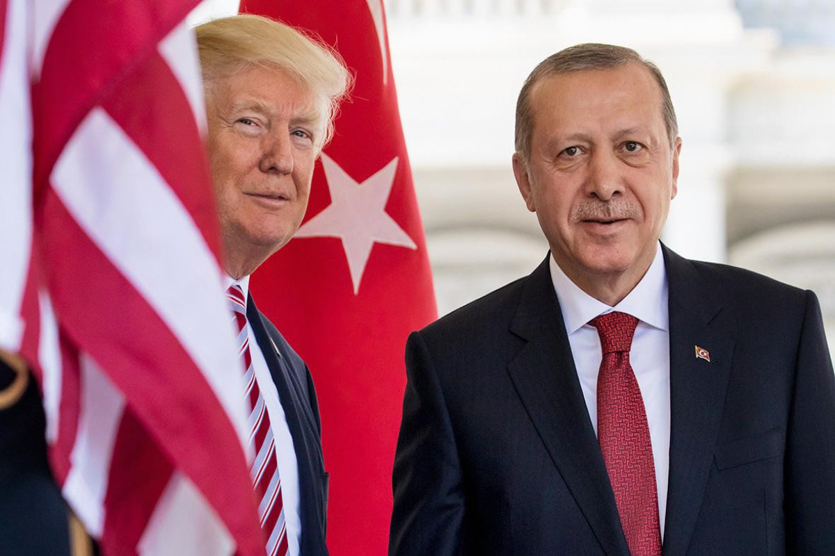 Президент США Дональд Трамп, президент Турции Реджеп Эрдоган