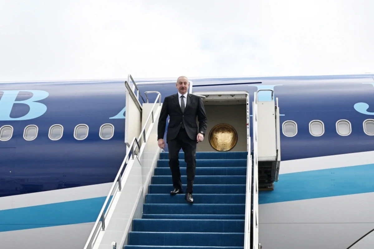 Алиев прибыл в Турцию