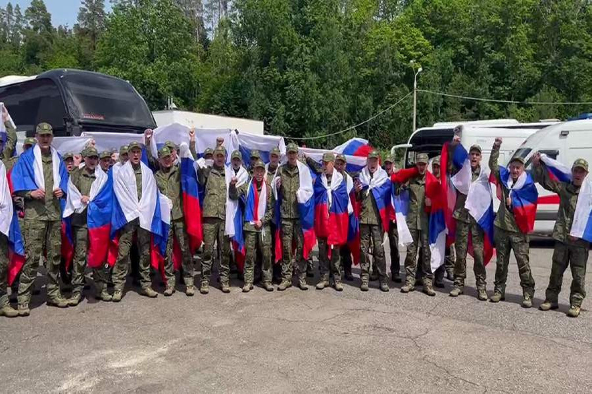 Россия вернула еще одну группу военнопленных