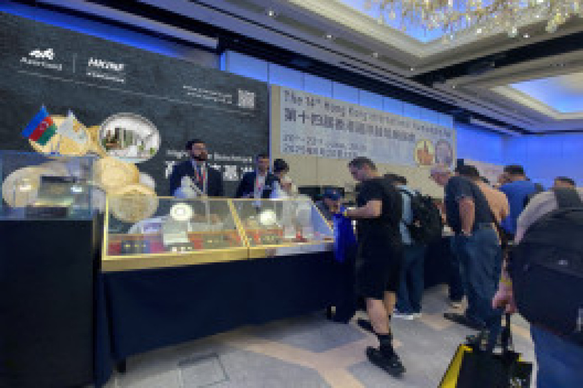 Монеты AzerGold покорили Гонконгскую международную нумизматическую выставку-ФОТО 