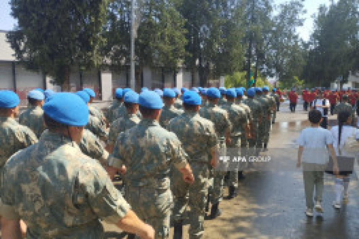 Военный парад в Ханкенди прошел под «Марш Победы» -ФОТО 
