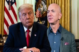 Трамп и Безос сближаются на фоне космического противостояния с Маском