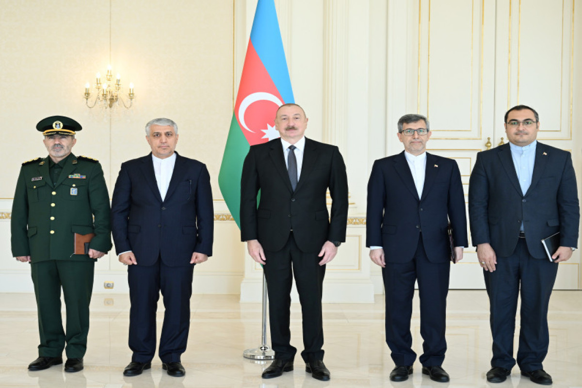Президент Ильхам Алиев принял верительные грамоты нового посла Ирана-ФОТО 