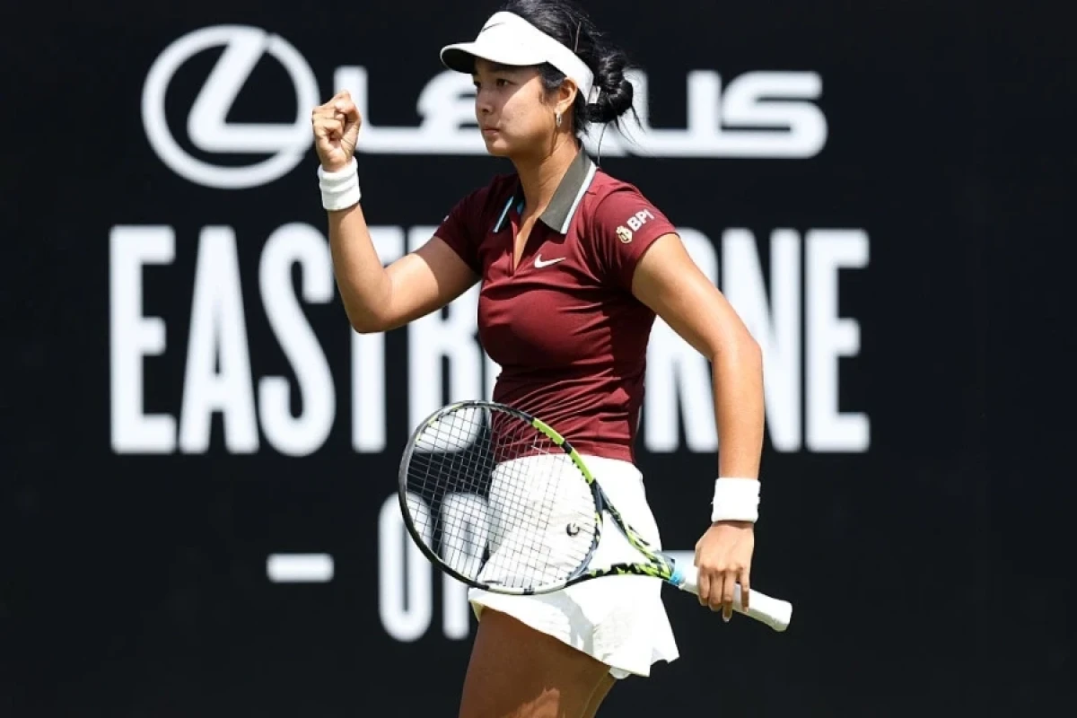 Филиппинка Эала вошла в историю, выйдя в финал WTA в Истбурне