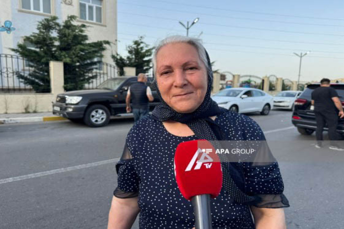 В агдамское село Кенгерли отправлена очередная группа переселенцев