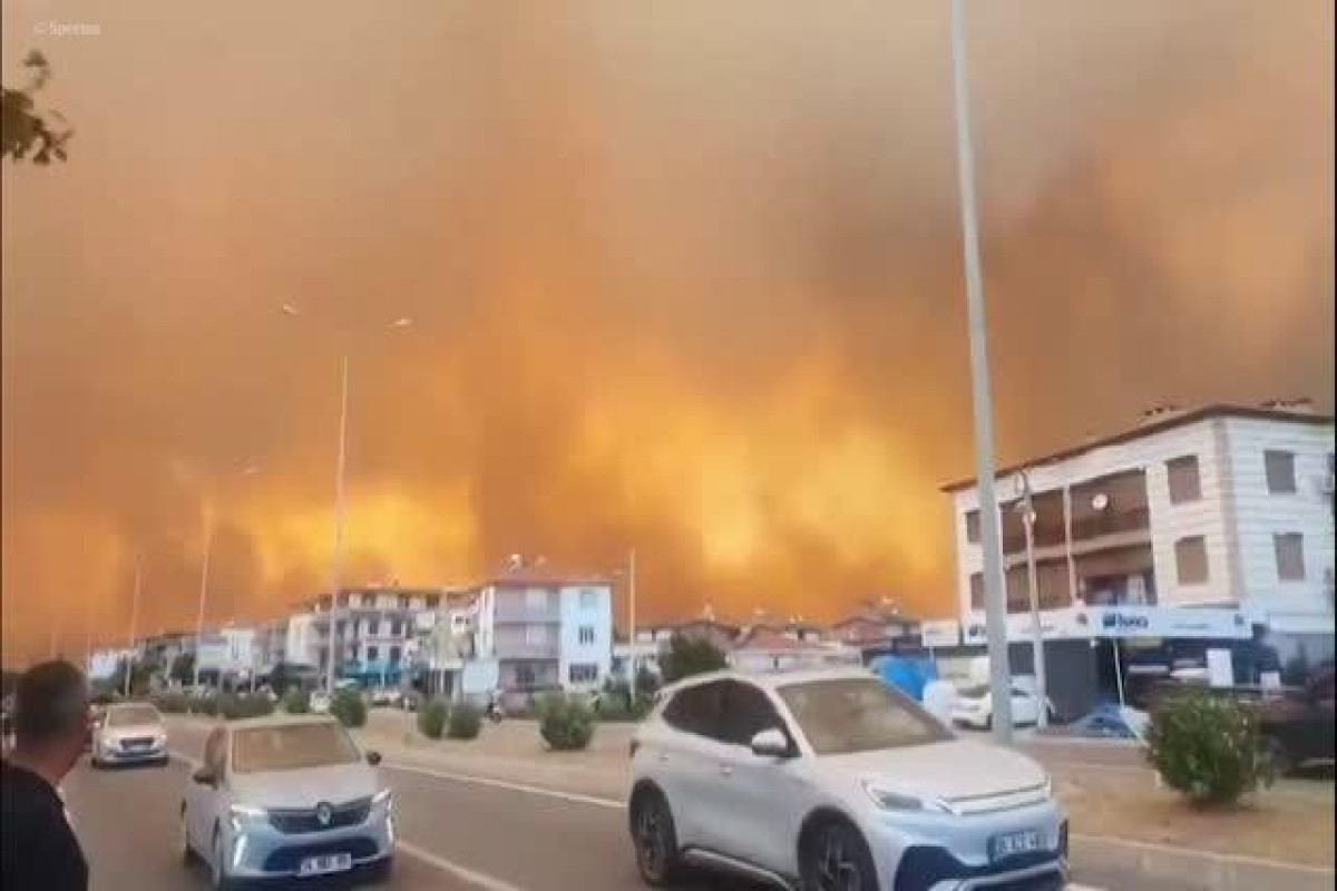 В Турции более 50 тыс. человек эвакуированы из-за лесных пожаров-ВИДЕО
