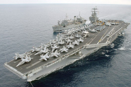 Хуситы заявили об ударе по американскому авианосцу Carl Vinson