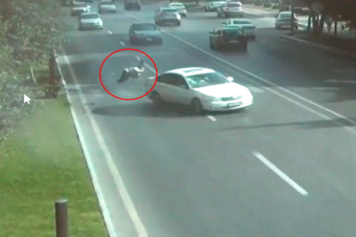 В Баку пешеход умер после наезда на "зебре"-ФОТО 