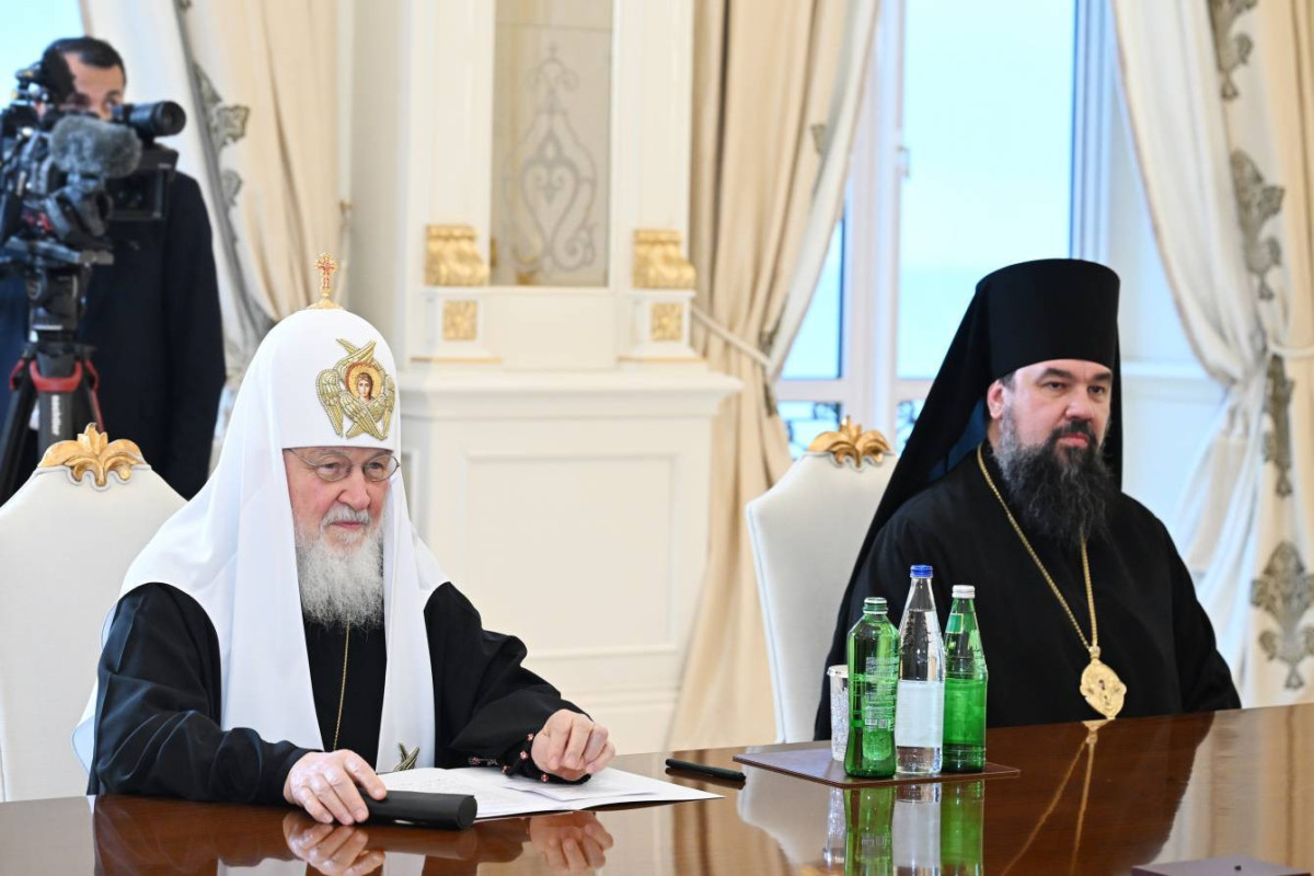 Ильхам Алиев встретился с Патриархом Московским и всея Руси Кириллом-ФОТО -ОБНОВЛЕНО 