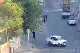 В Махачкале расстреляли сотрудников ГИБДД: один из нападавших ликвидирован-ВИДЕО 