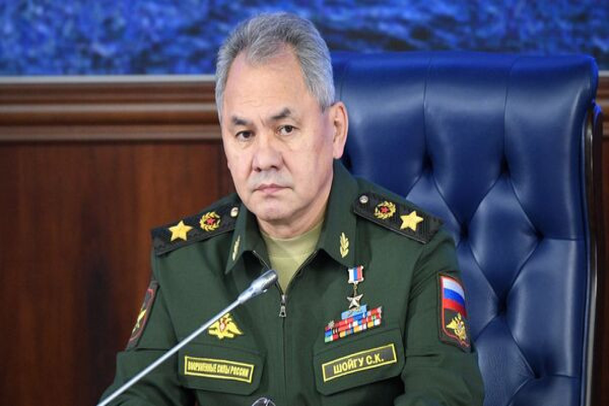 секретарь Совета безопасности России Сергей Шойгу
