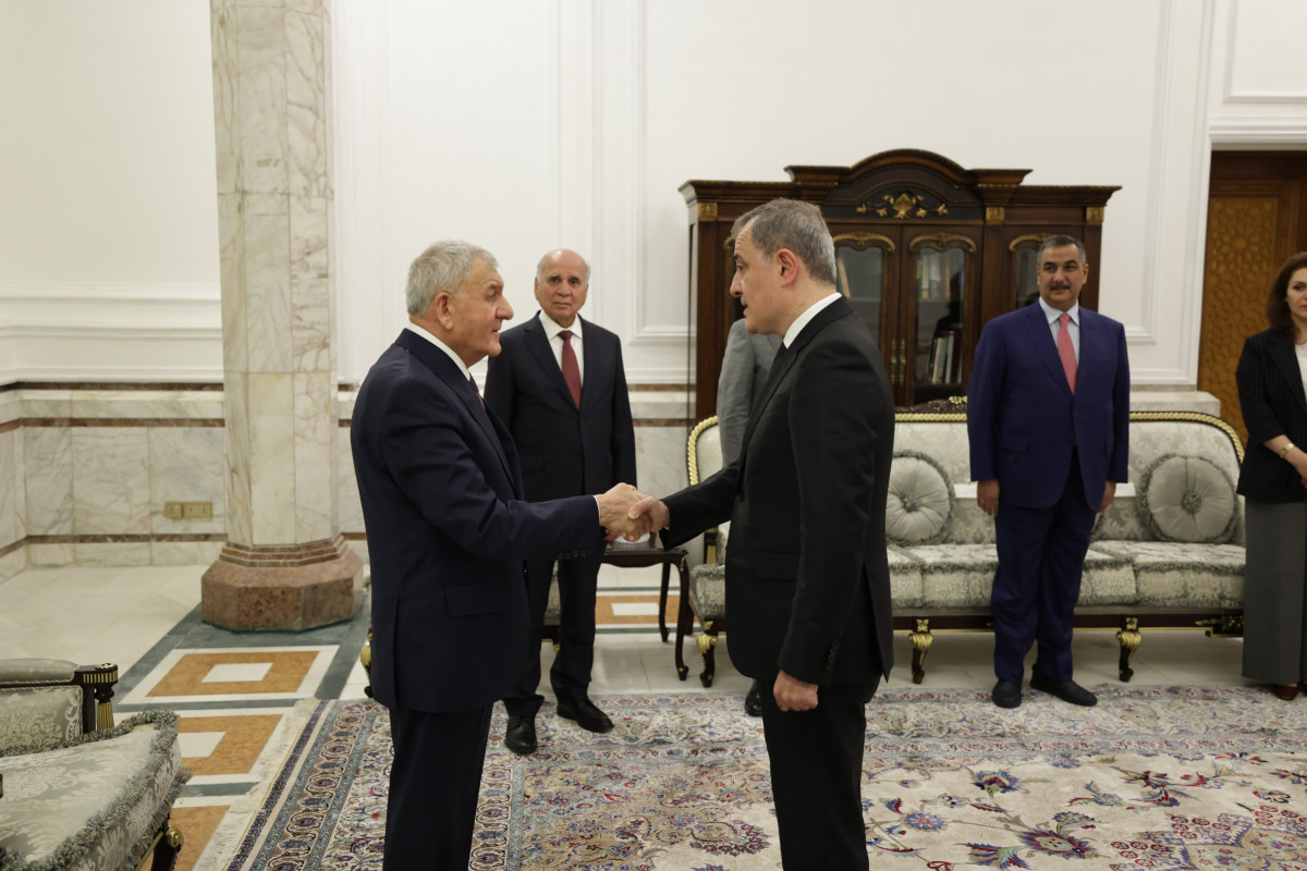 Президент Ирака принял Джейхуна Байрамова
