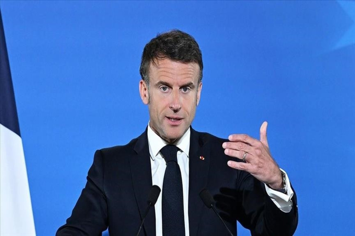 Президент Франции Эмманюэль Макрон