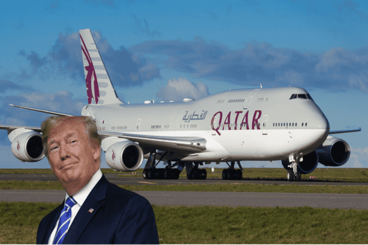 Самолет за $400 млн для Трампа от Катара вызвал споры в США -ФОТО