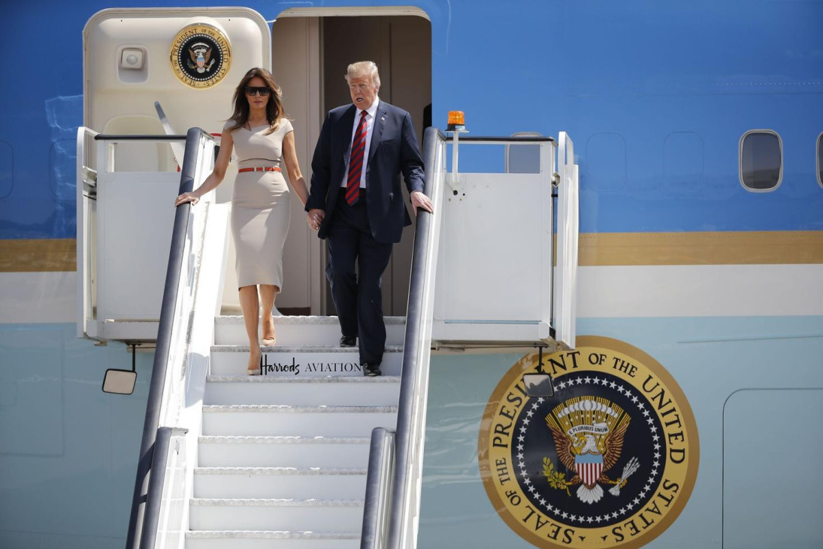 Дональд Трамп прибыл в Саудовскую Аравию