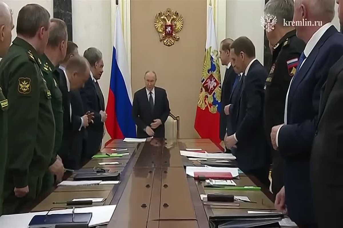 Путин дал напутствие делегации на переговоры с Украиной в Стамбуле -ВИДЕО
