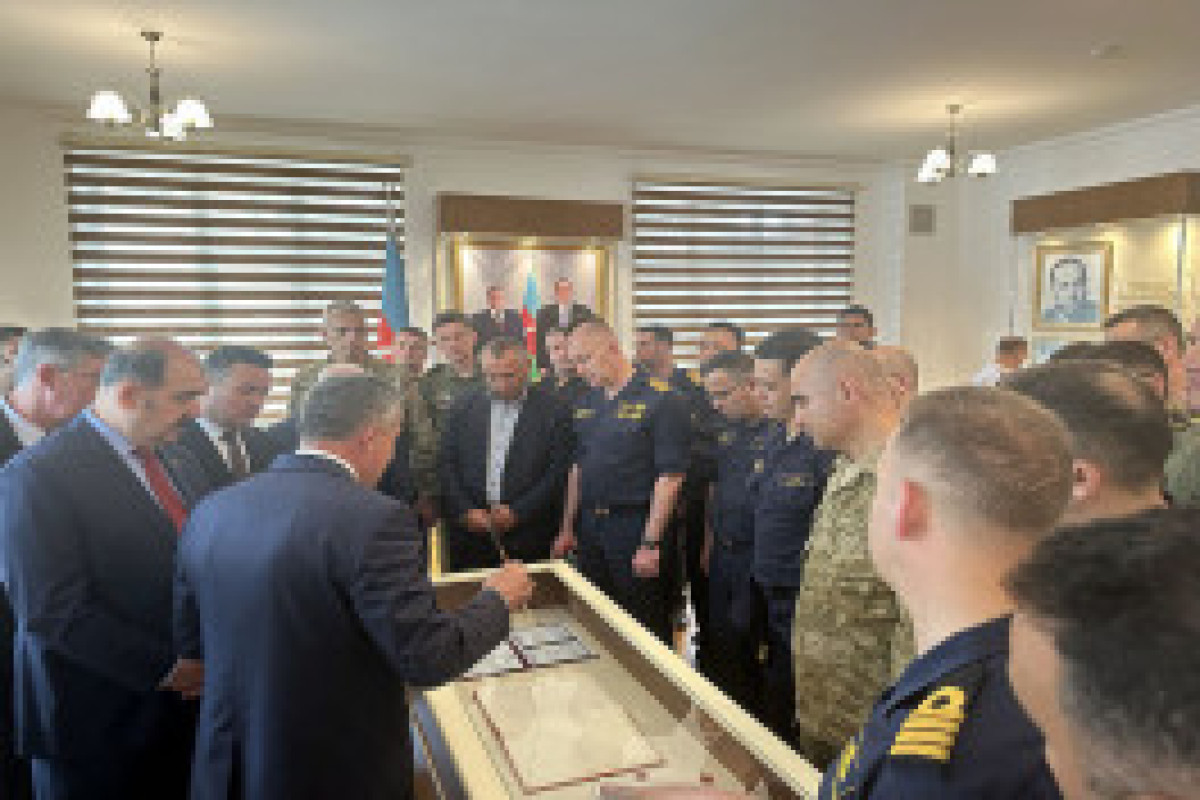 Турецкая военная делегация продолжает визит в Азербайджан-ФОТО 