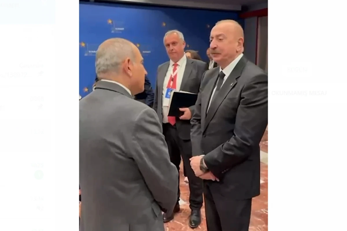 Алиев и Пашинян провели краткую беседу в Тиране-ВИДЕО