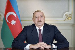 Президент Ильхам Алиев поделился публикацией в связи с визитом в Албанию