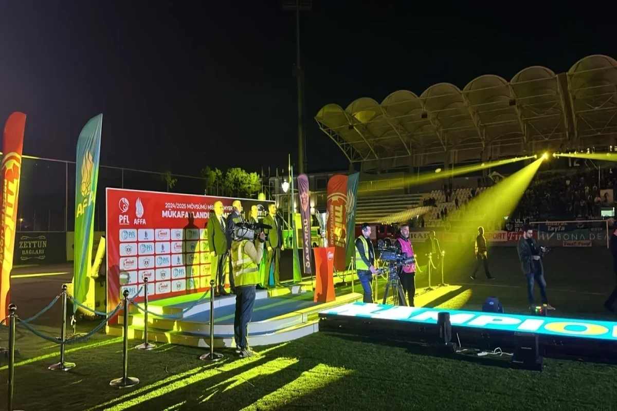 Состоялось награждение победителя чемпионата Азербайджана по футболу