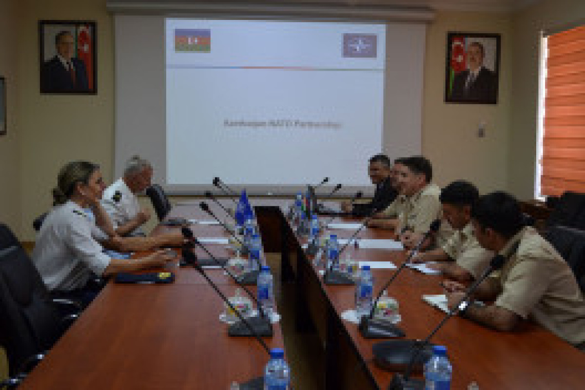 Представители НАТО обсудили с ВМС Азербайджана вопросы сотрудничества-ФОТО 
