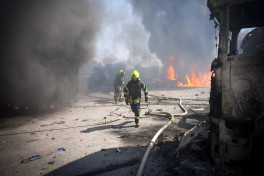 Восемь человек пострадали в российском городе после атаки дронов