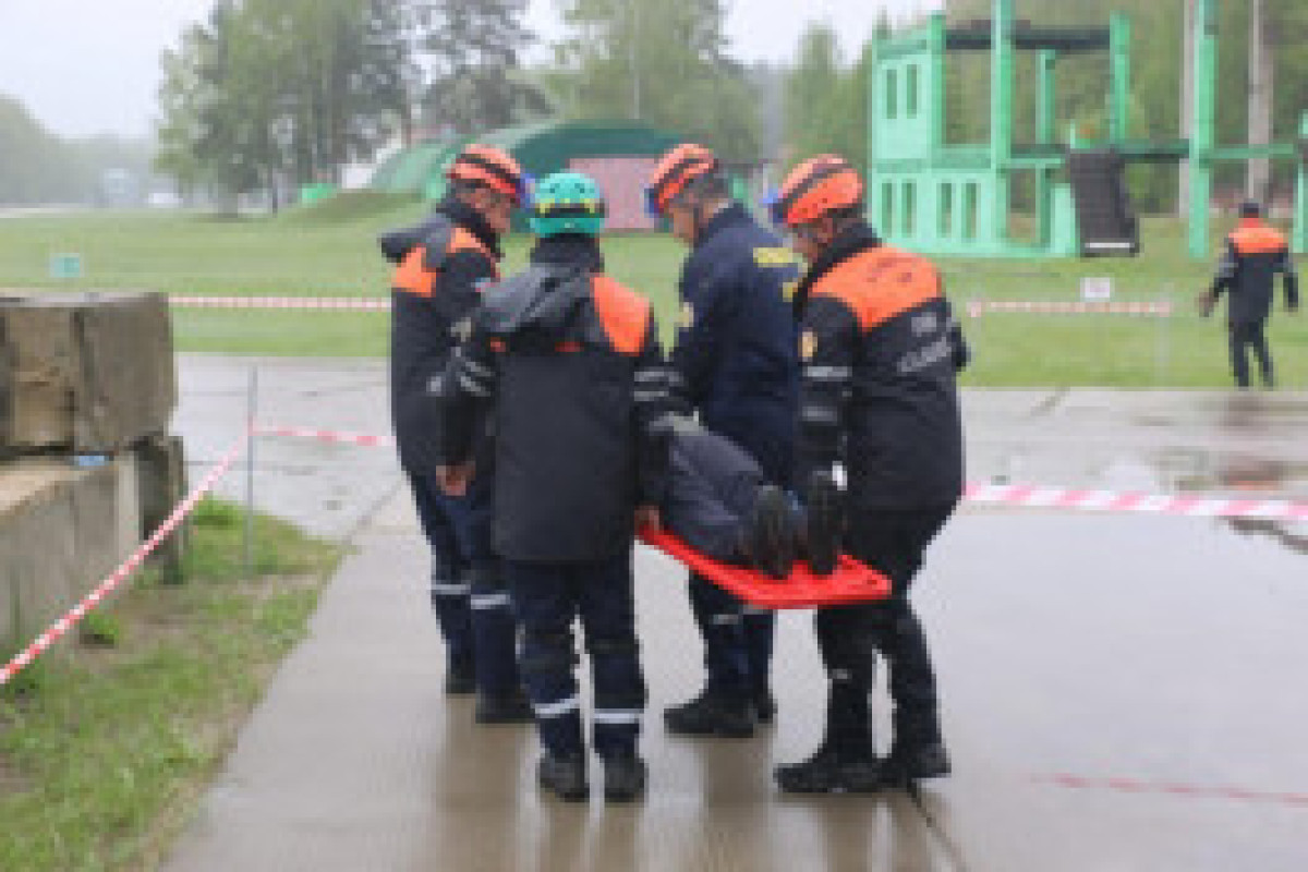 Азербайджанские спасатели показали мастерство на учениях стран СНГ-ФОТО 