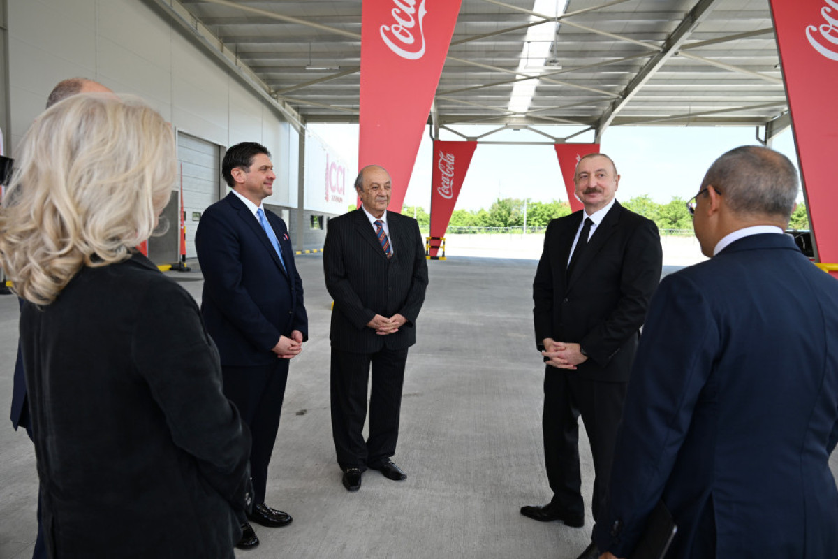 Завод «Azerbaijan Coca-Cola Bottlers» начинает производство в Исмаиллы
-ФОТО 