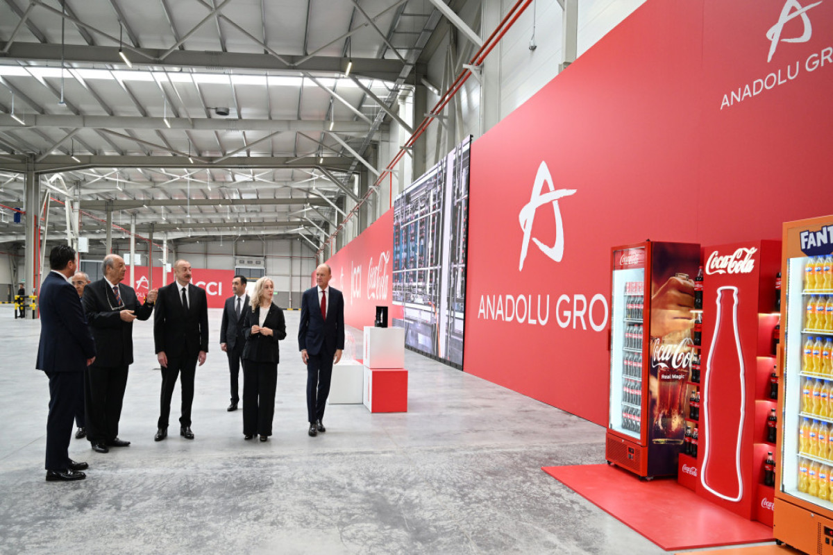 Завод «Azerbaijan Coca-Cola Bottlers» начинает производство в Исмаиллы
-ФОТО 