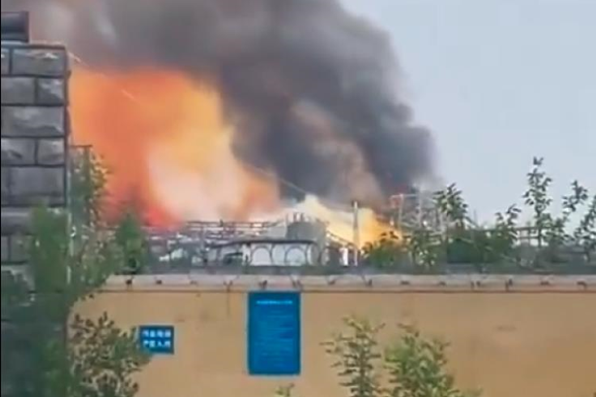В Китае прогремел взрыв на заводе по производству пестицидов -ВИДЕО