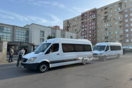 В агдамское село Кенгерли отправилась очередная группа переселенцев