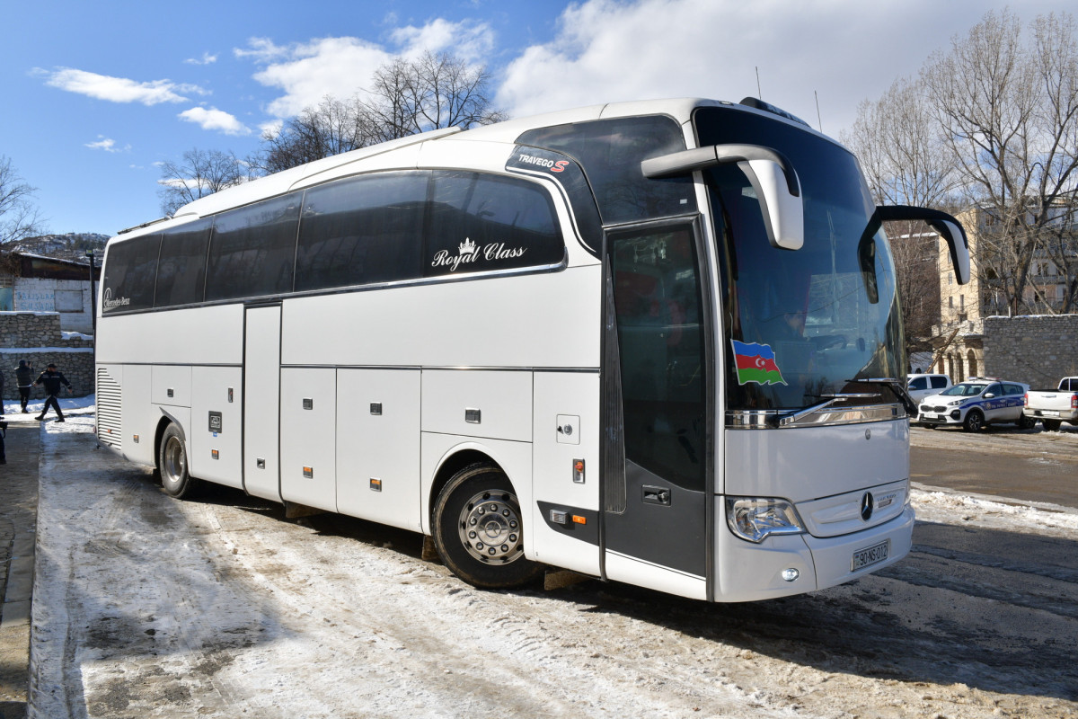 На освобожденные земли Азербайджана перевезено 85 тыс. пассажиров
