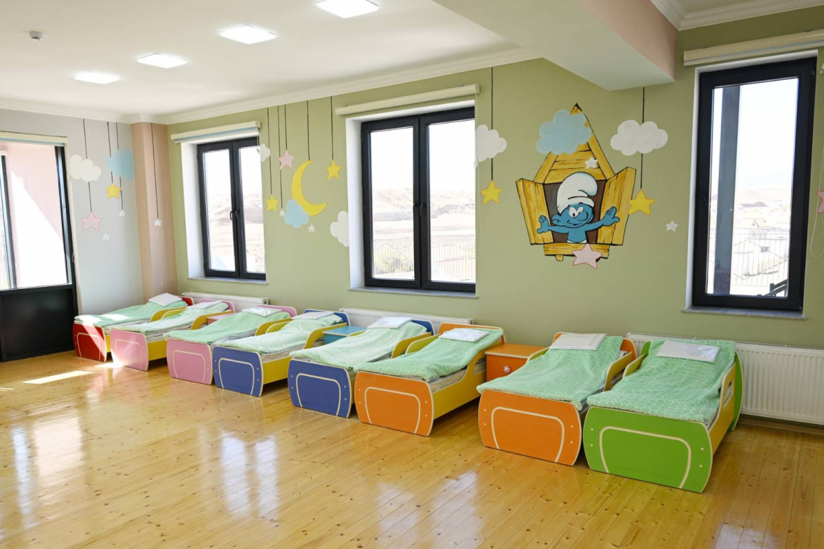 Новые школа и детский сад в селе Хоровлу готовы к открытию-ФОТО 