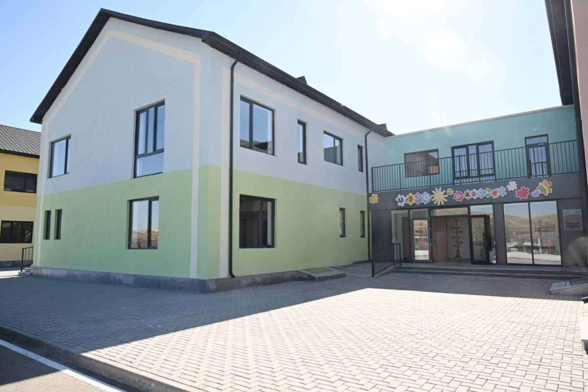 Новые школа и детский сад в селе Хоровлу готовы к открытию-ФОТО 