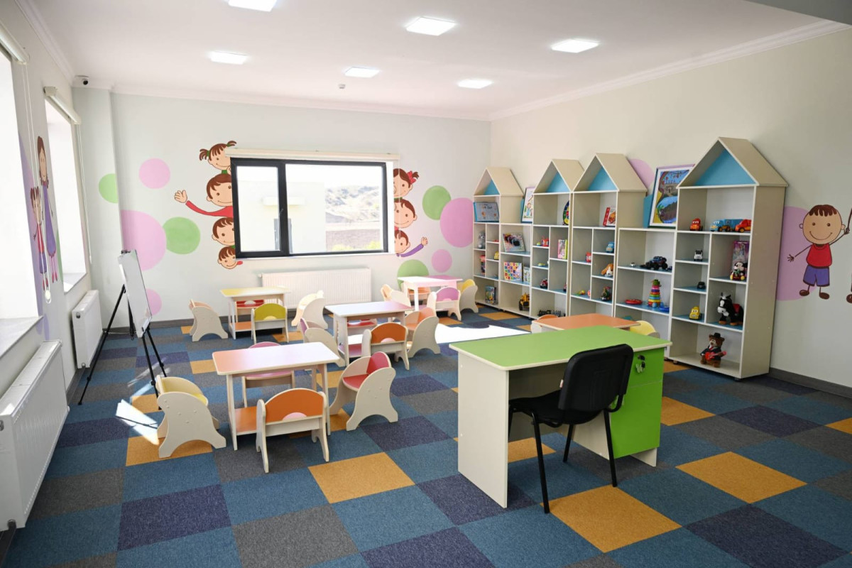 Новые школа и детский сад в селе Хоровлу готовы к открытию-ФОТО 