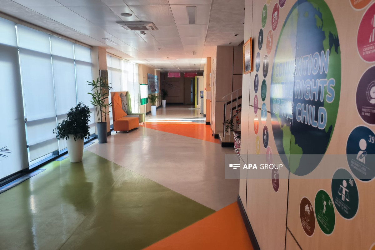 Азербайджанские журналисты ознакомились с деятельностью Президентской школы и Академии Мамуна в Хиве-ФОТО 